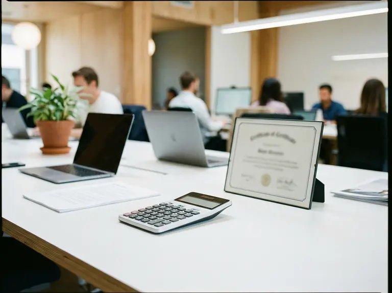 Сертификат на калькулятор